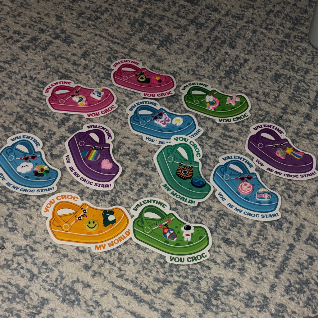 22 Pcs Brand New Croc Fun Charms